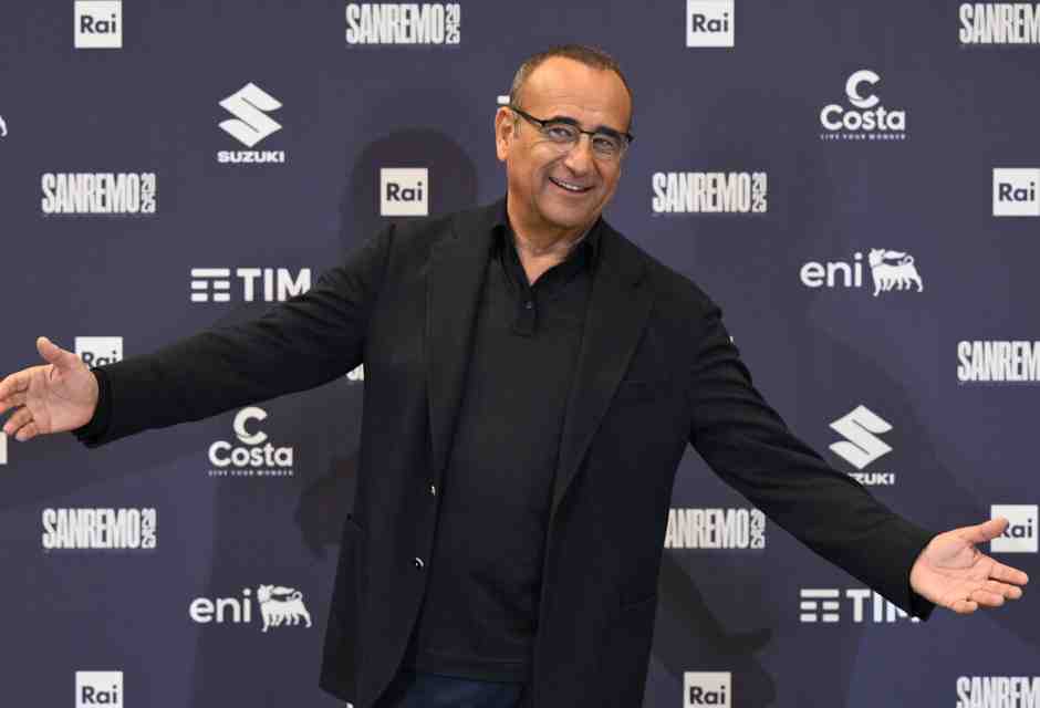 Carlo Conti (Ansa)