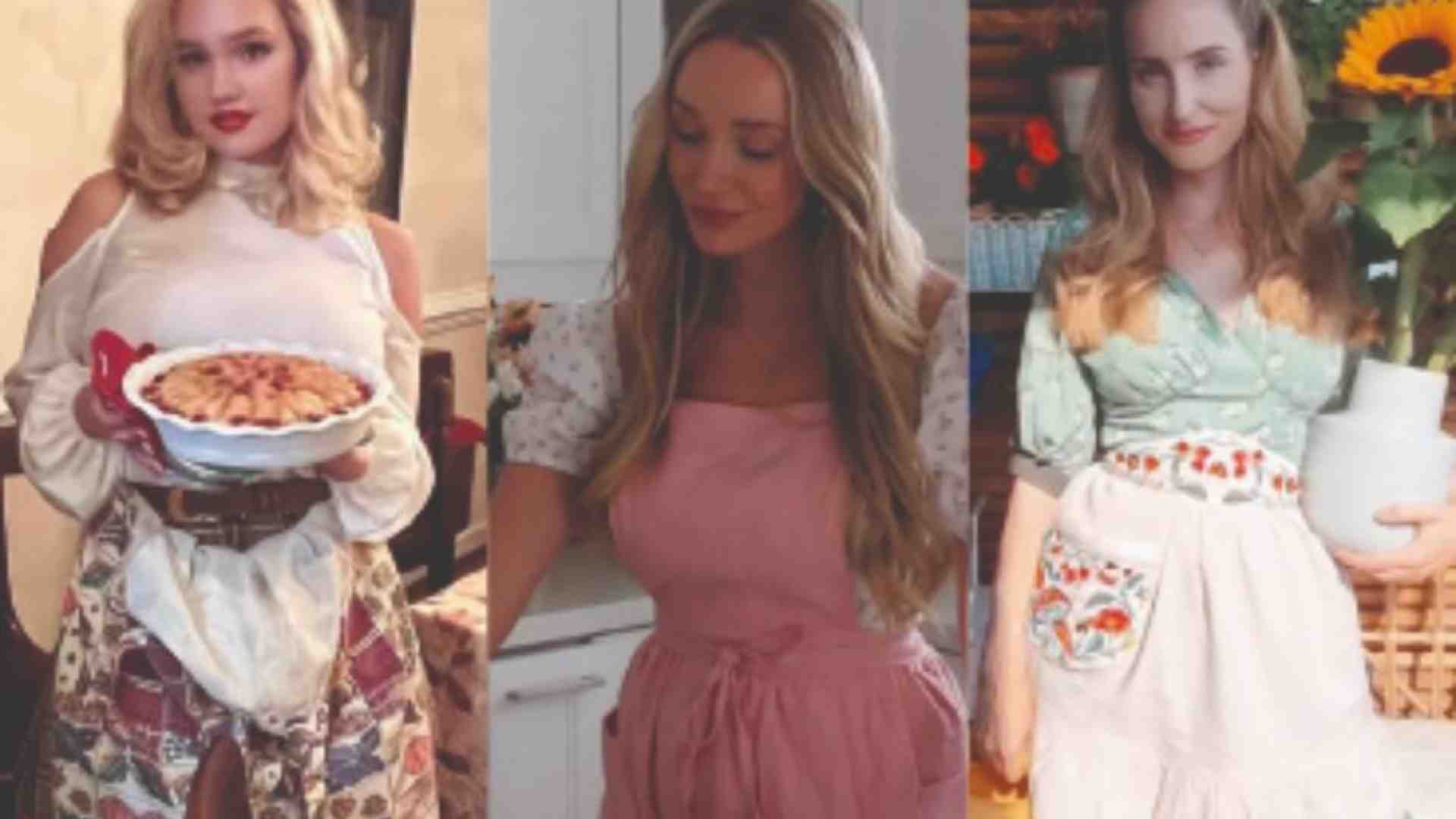 Immagine di Mogli, madri e casalinghe perfette: cos'è il fenomeno delle «Trad wives»