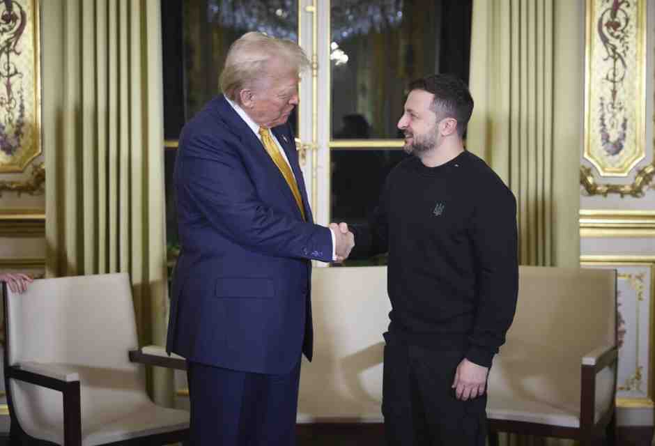 Donald Trump e Volodymyr Zelensky (Ansa)