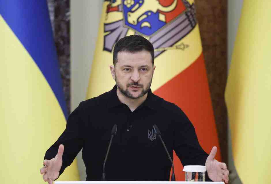 Volodymyr Zelensky (Ansa)