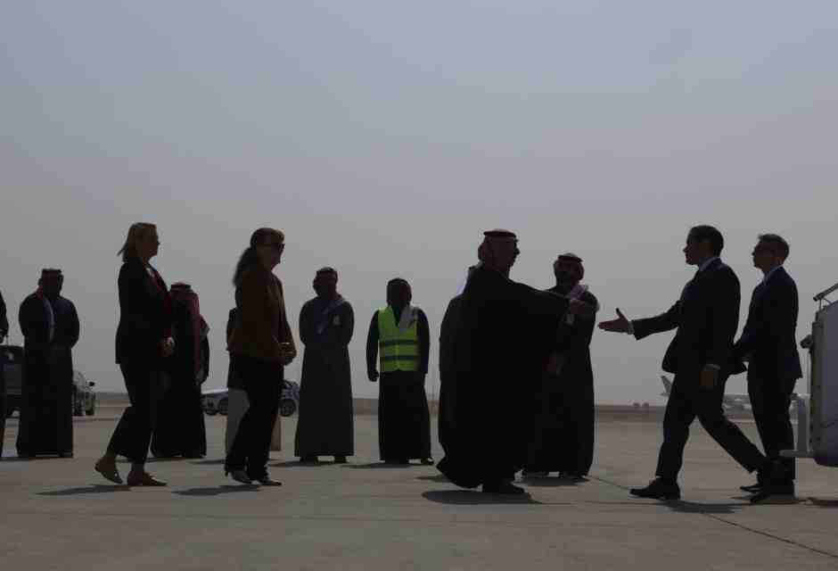 Il primo incontro di Riad