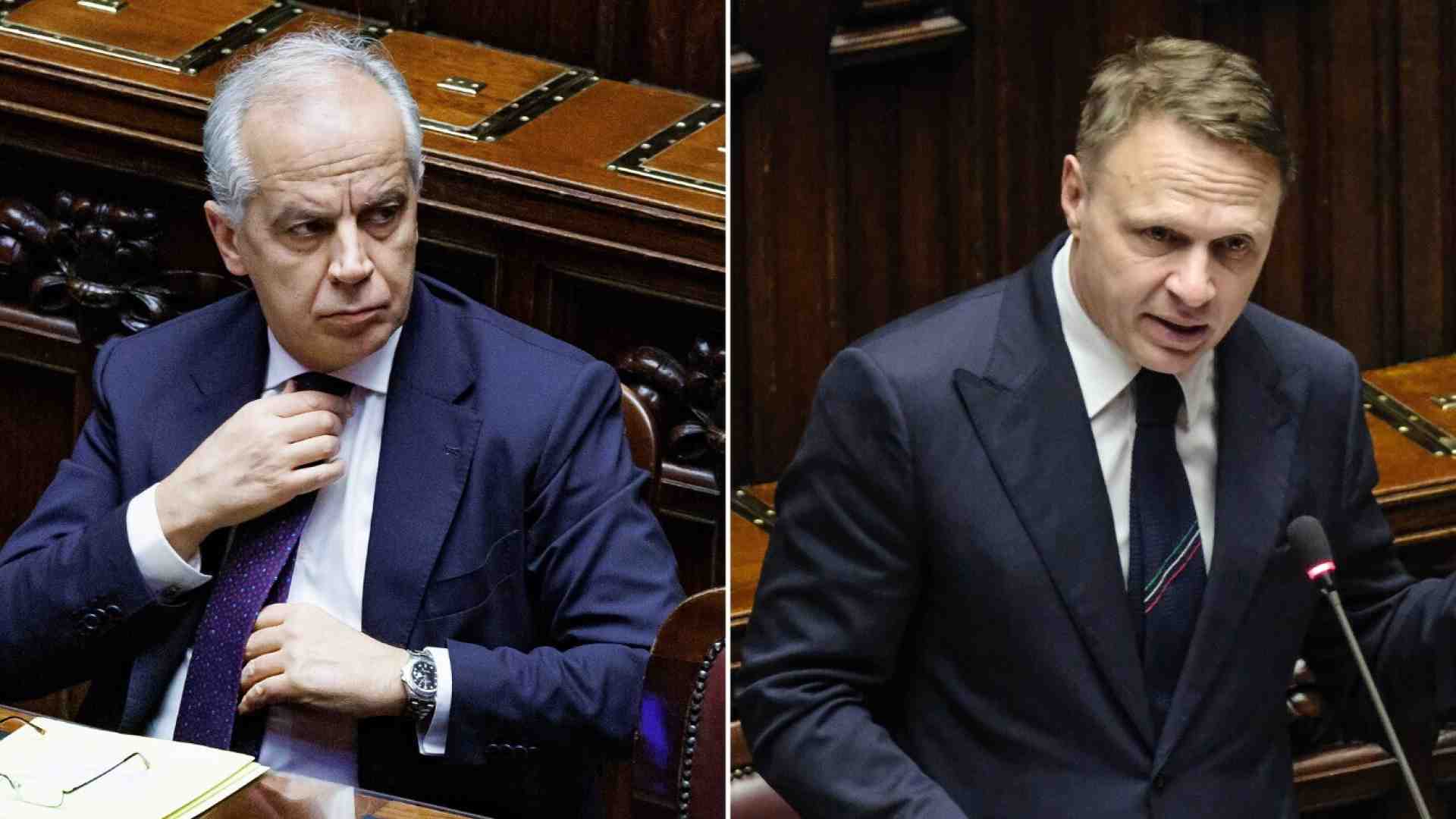 Immagine di Scontro Lollobrigida-Piantedosi. "Non hai sciolto Bari, solo i comuni di destra". "Quando sarai ministro dell'Interno deciderai tu"