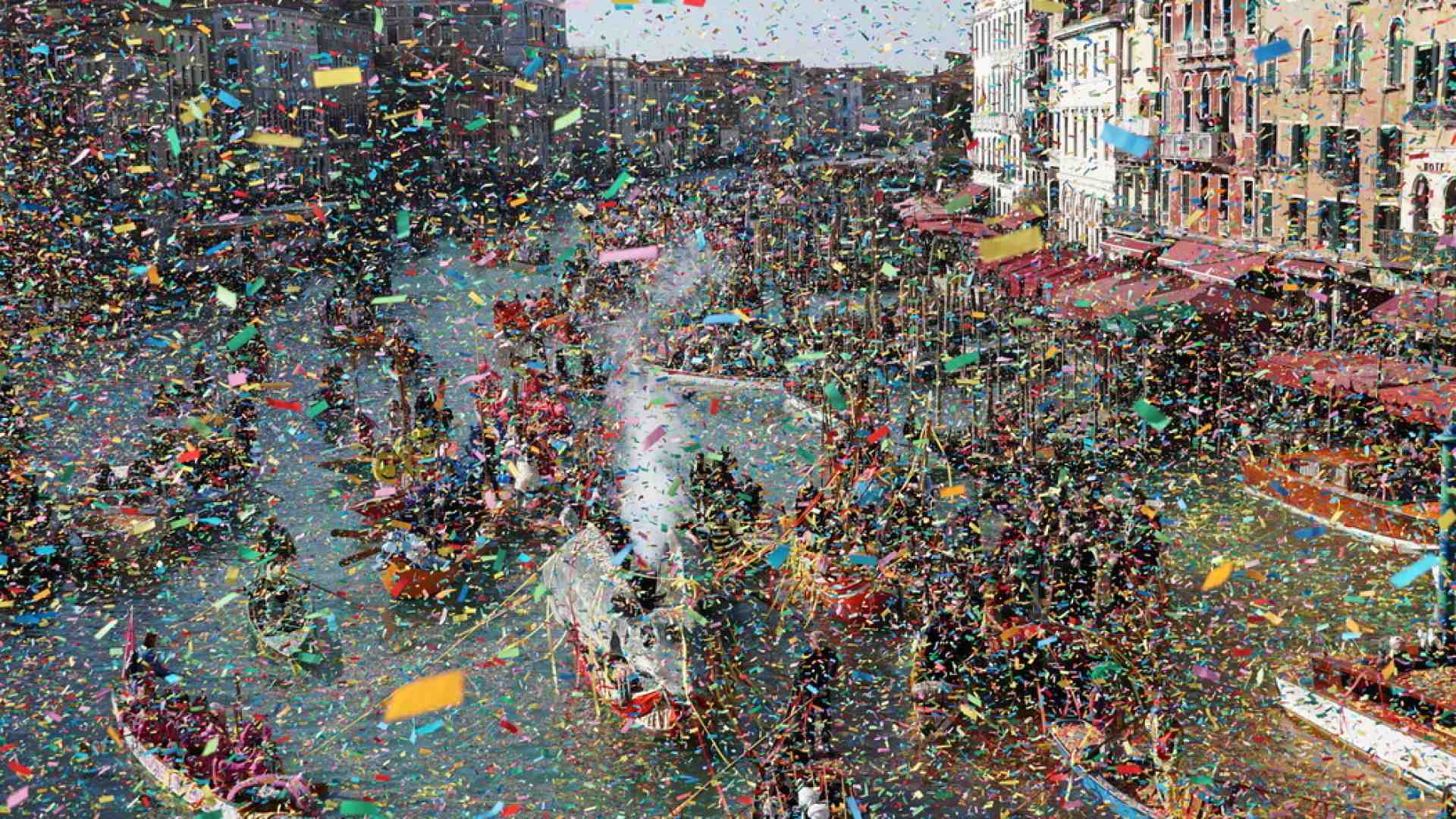 Immagine di Dietro la maschera niente più Venezia: per il Carnevale la città è sommersa dai turisti