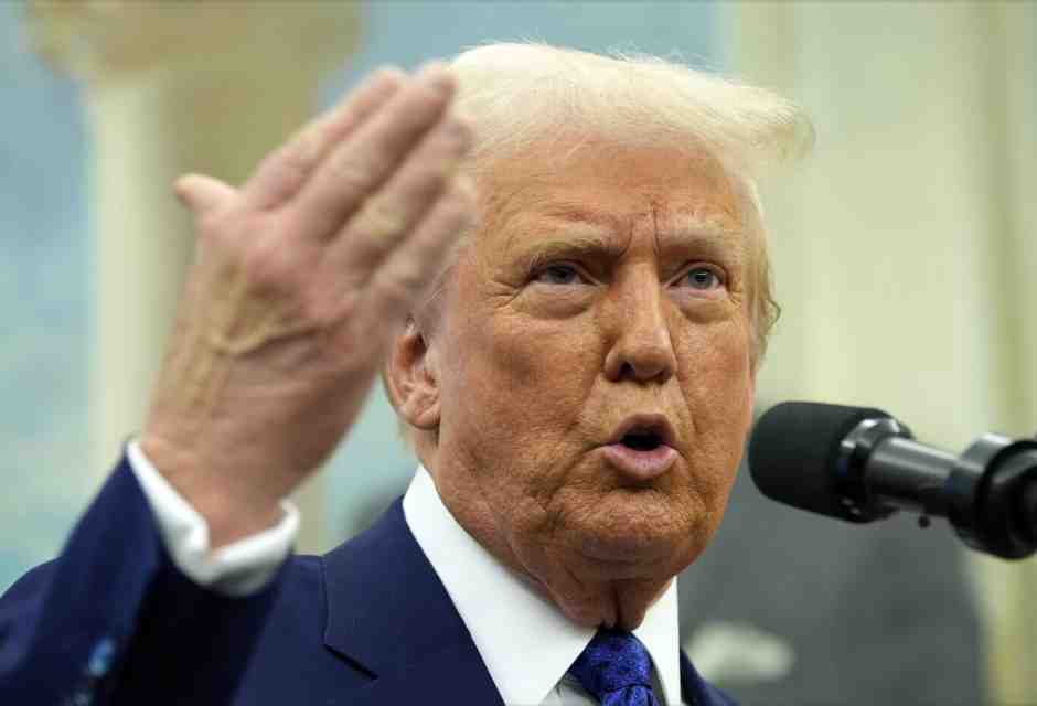 Donald Trump (foto Ap, via LaPresse)