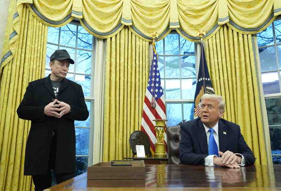 Elon Musk e Donald Trump (Ansa)