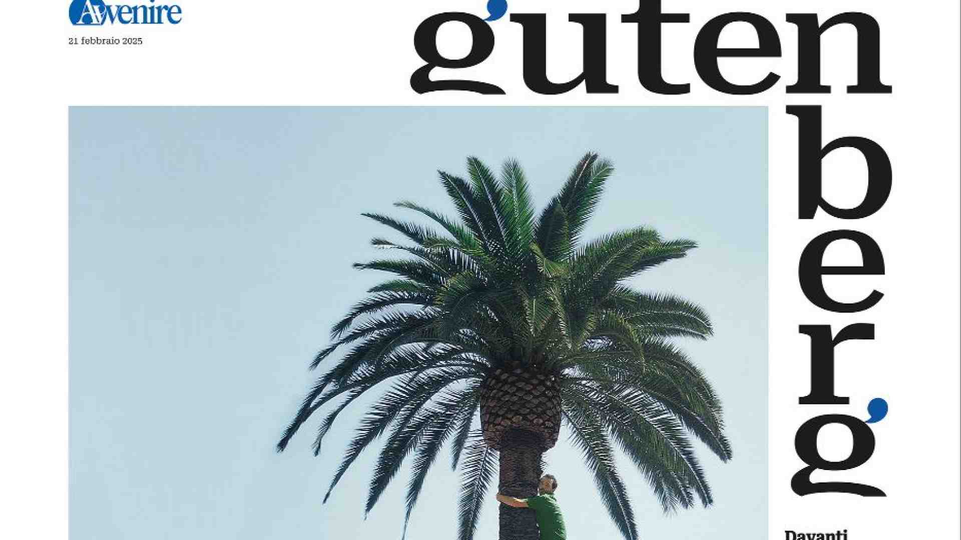 Immagine di Bisogna saper ridere: è "Gutenberg" del 21 febbraio