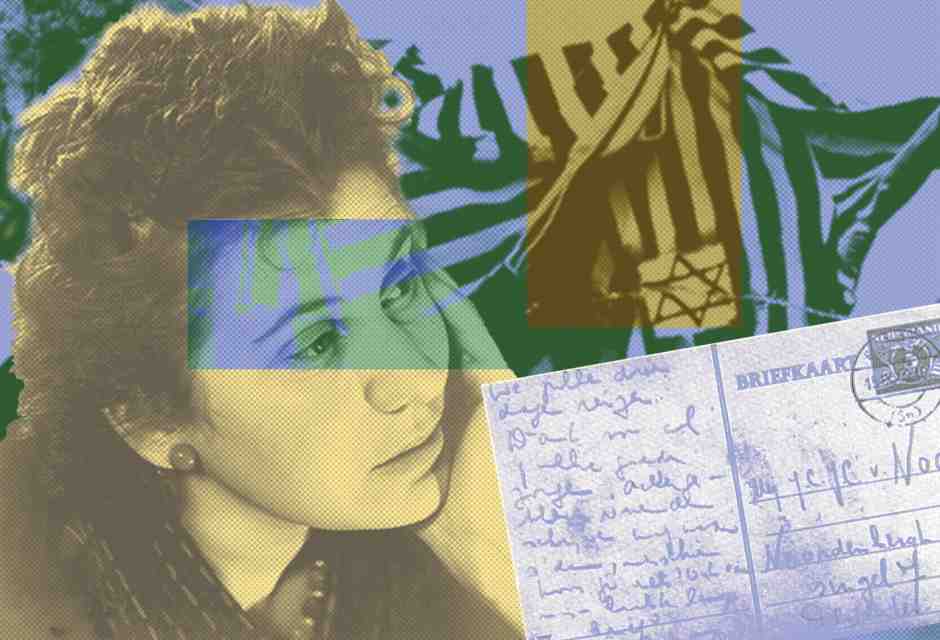Etty Hillesum (elaborazione grafica di Enrico Cicchetti) 