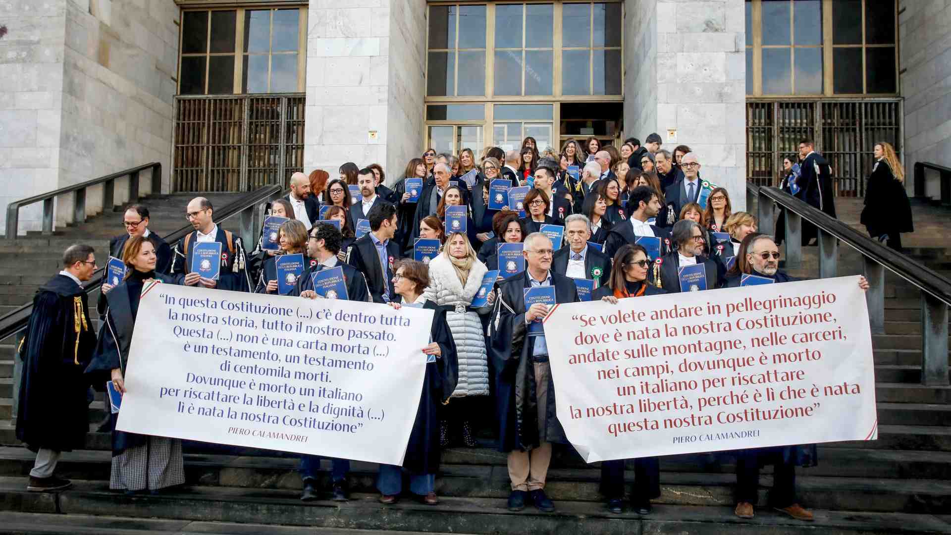 Immagine di Sciopero dei magistrati in tutta Italia