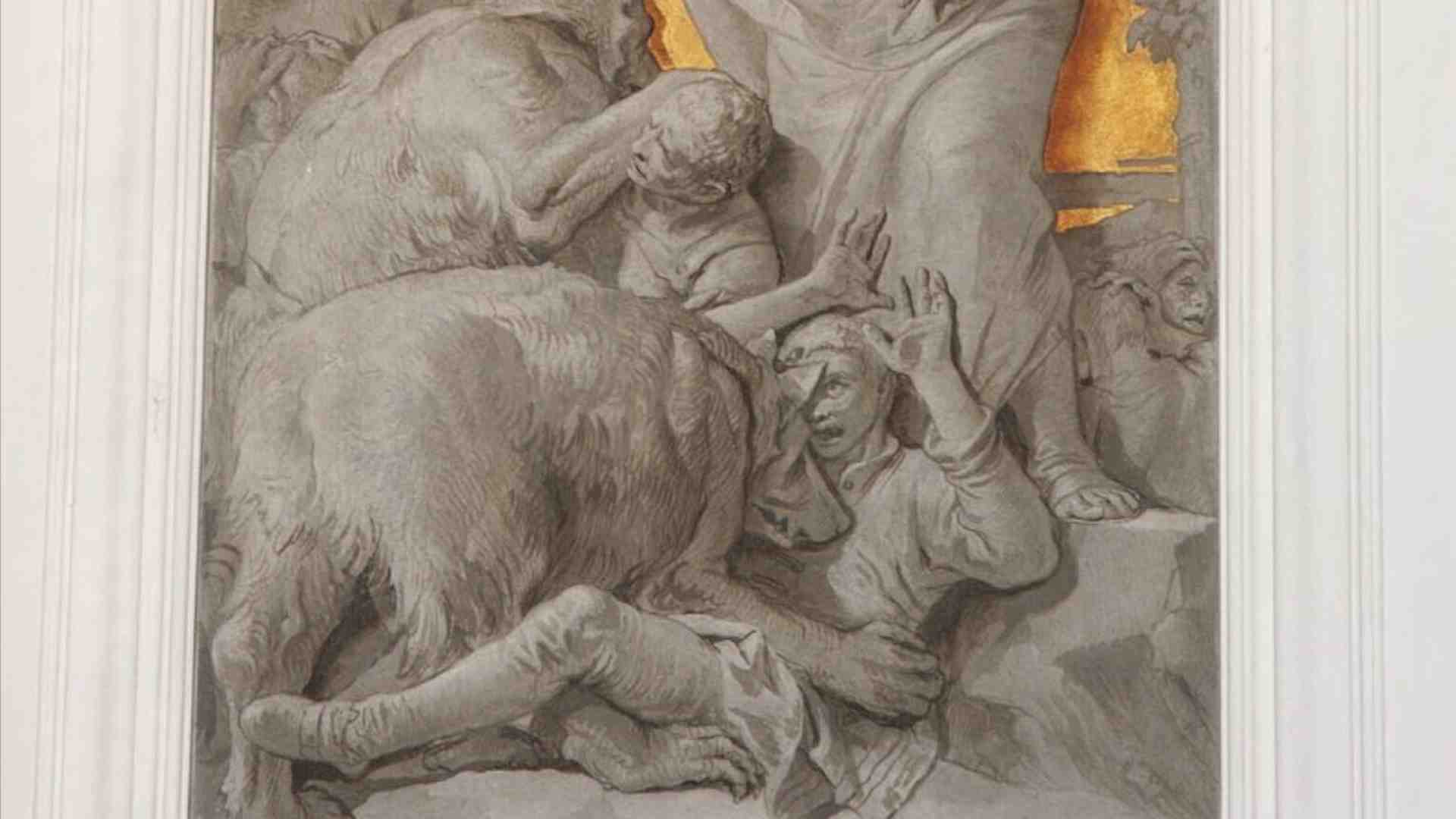 Immagine di Eliseo e i fanciulli sbranati dagli orsi, un monito per i più giovani