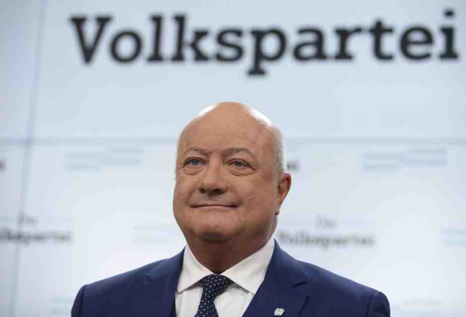 Christian Stocker (foto Ap, via LaPresse)