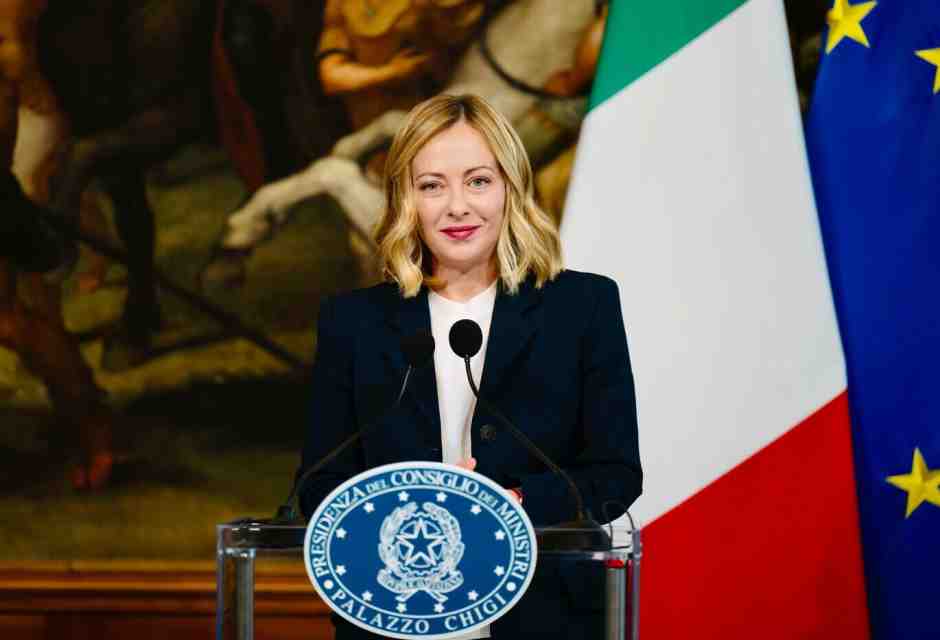 Giorgia Meloni (foto LaPresse)