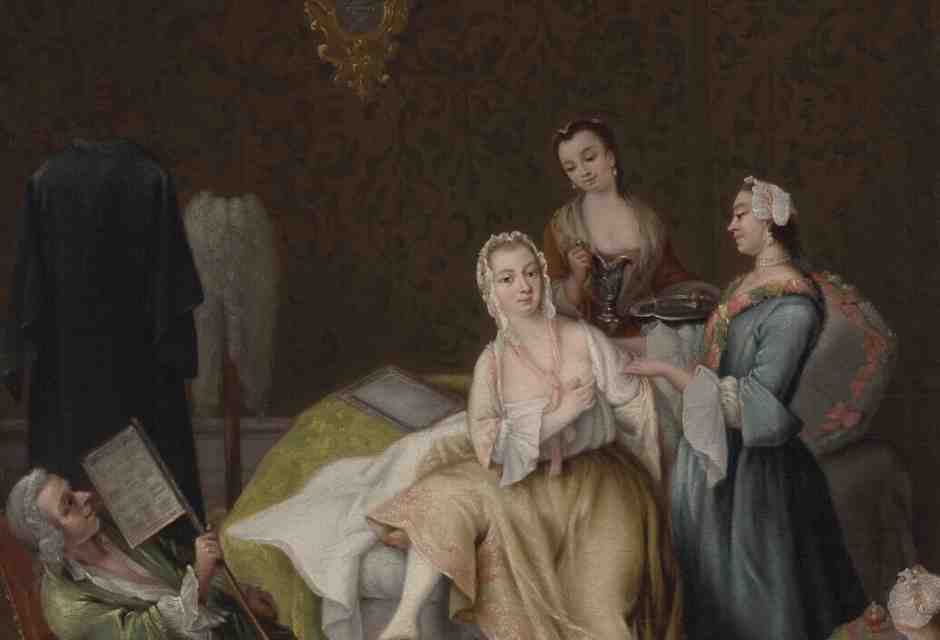 Pietro Longhi  (1701-1785), &ldquo;Il risveglio della dama&rdquo;&nbsp;<br />