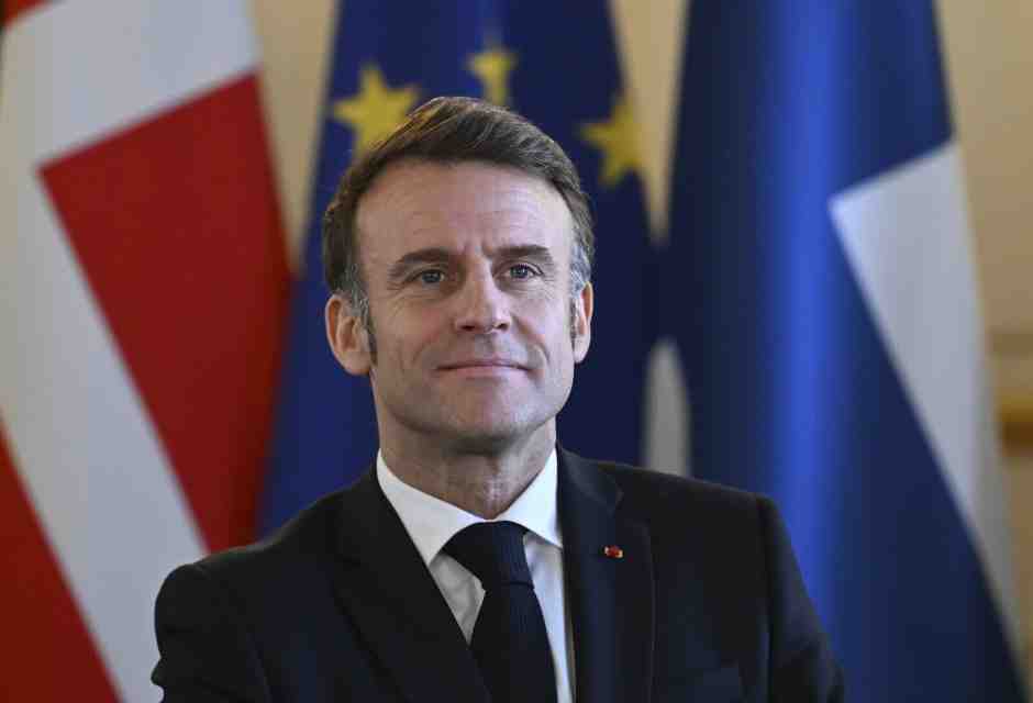 Macron al summit per l'Ucraina a Londra (LaPresse)&nbsp;<br />