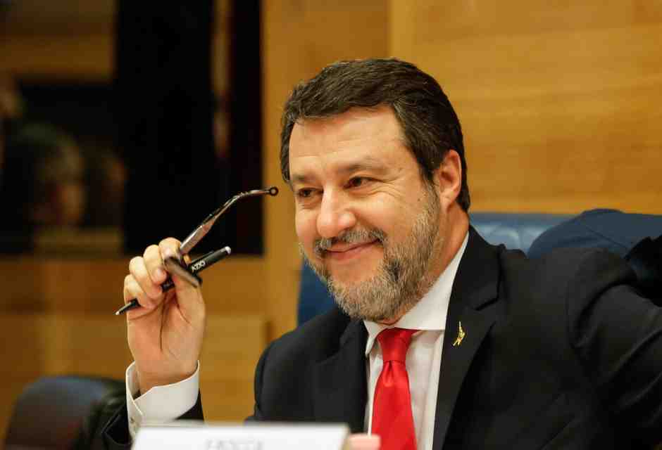 Matteo Salvini (foto Ansa)