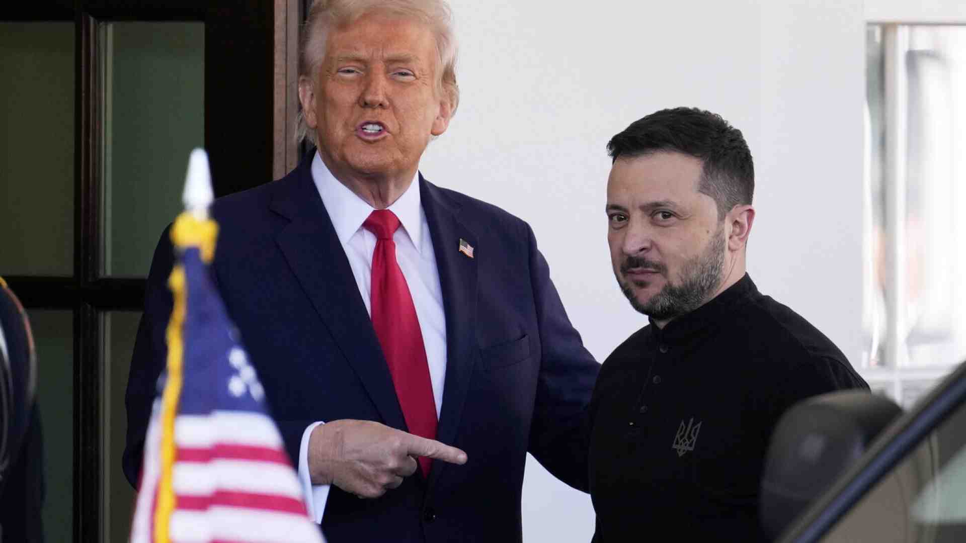Immagine di Trump lavora per togliere a Zelensky la presidenza