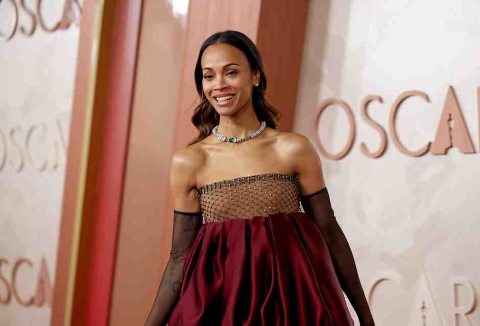 Zoe Salda&ntilde;a (foto Getty)