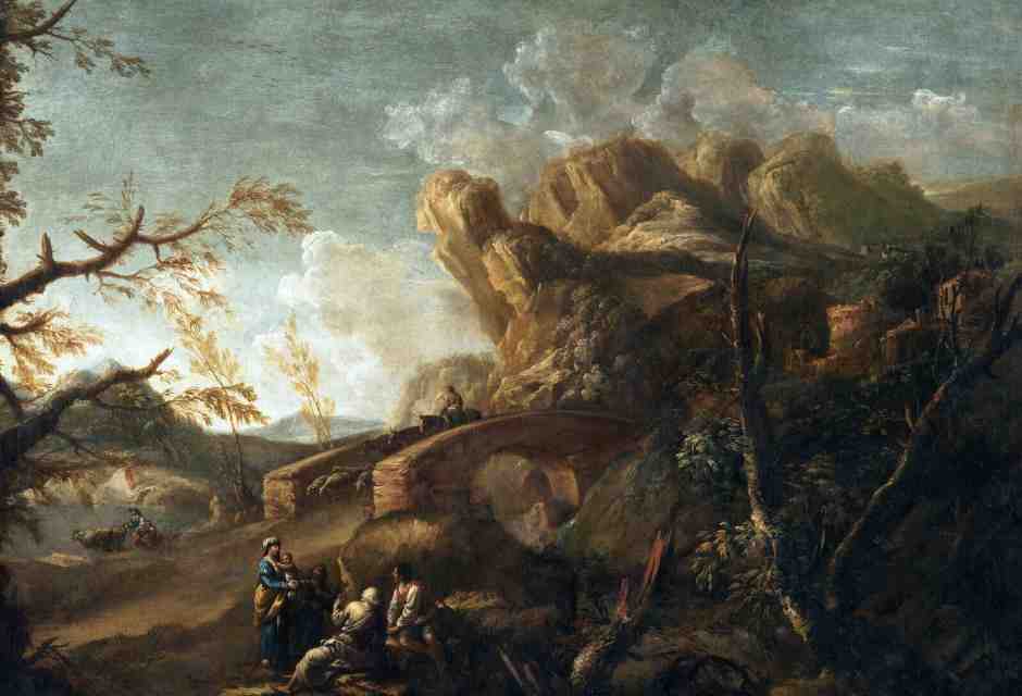 Landscape, circa 1645, di Salvator Rosa (Foto Getty)&nbsp;
