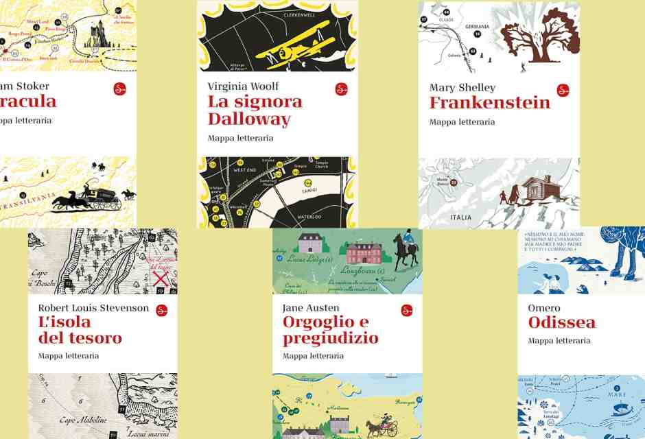 Perdersi nella meraviglia delle mappe letterarie, da Itaca al Polo nord