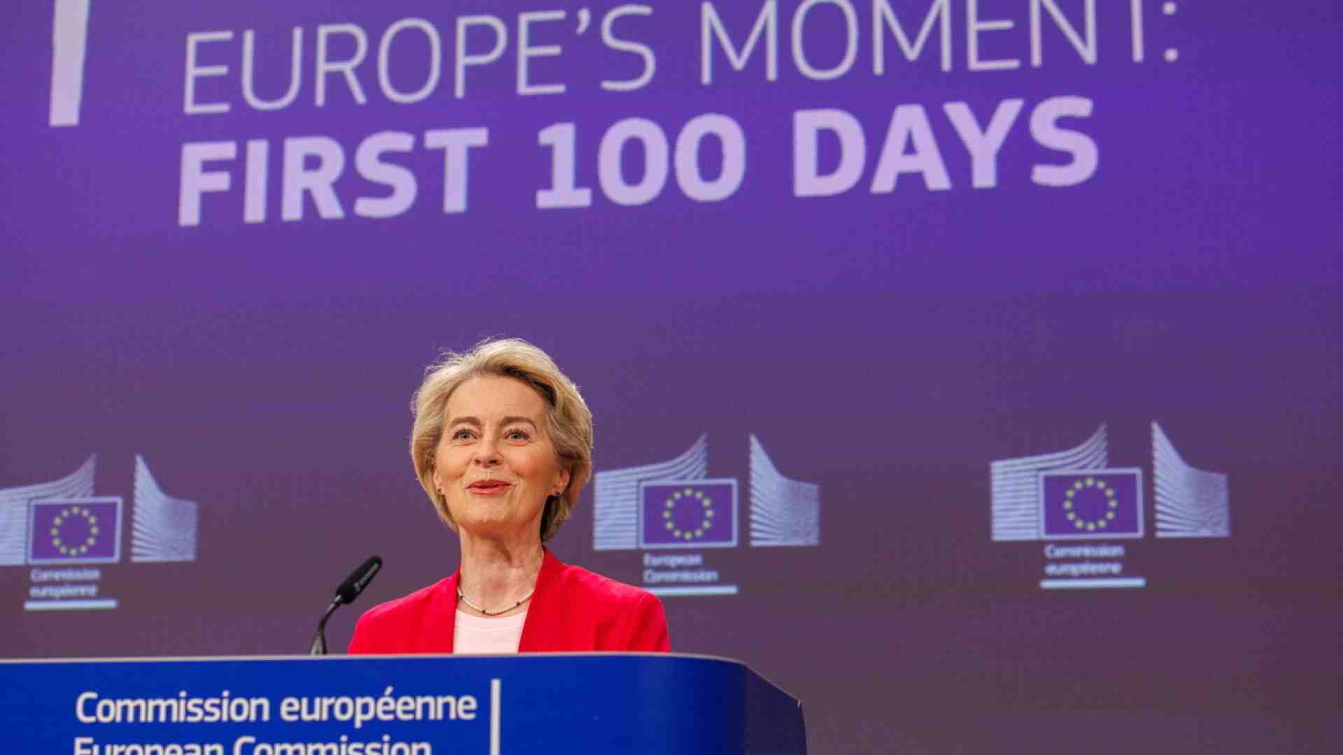 Immagine di Von der Leyen rivendica i suoi secondi primi cento giorni