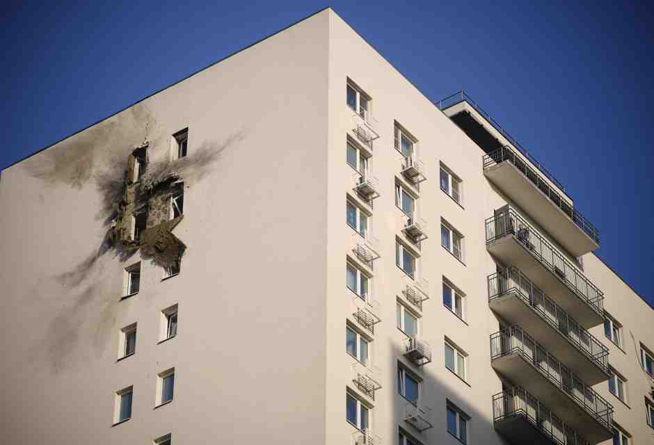 Attacco con droni a Sapronovo vicino a Mosca (LaPresse)&nbsp;<br />