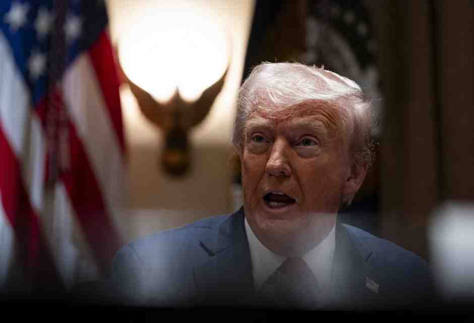 Donald Trump (foto Epa, via Ansa)