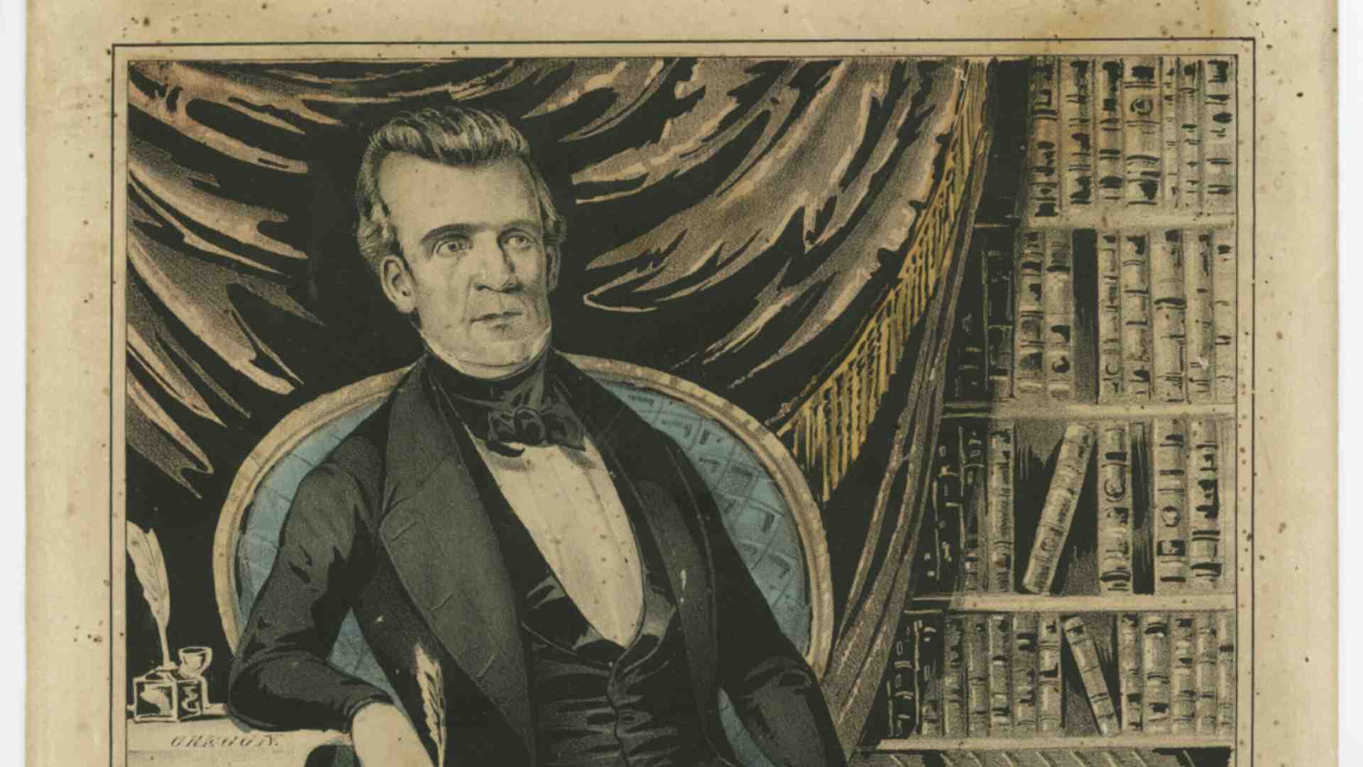 Immagine di Trump ha voluto il ritratto di James Polk, il presidente che ha espanso l’America più di tutti