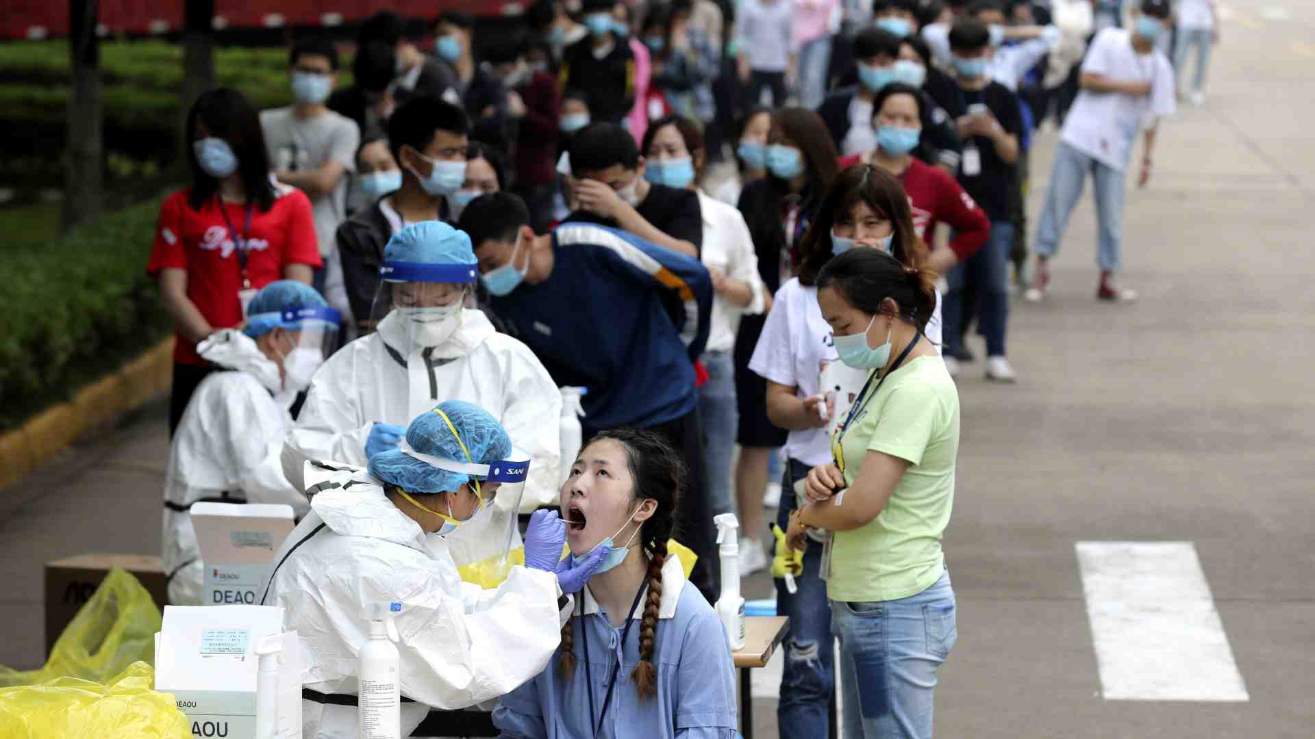 Immagine di Covid-19, virus di laboratorio. Militare