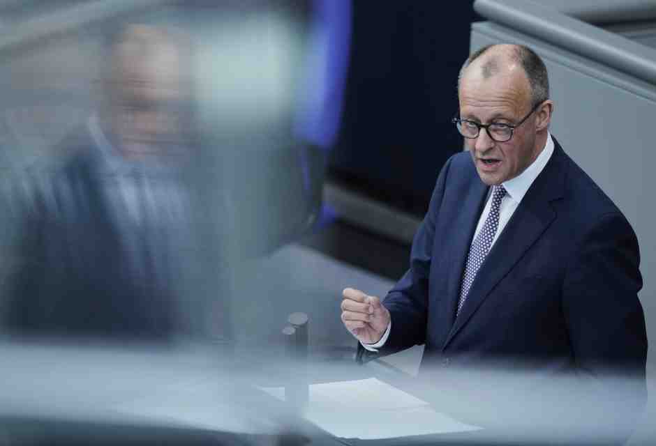 Il Cancelliere entrante <span style="font-family: Arial, Verdana, sans-serif; font-size: 12px;">Friedrich Merz (foto Ap, via LaPresse)</span>