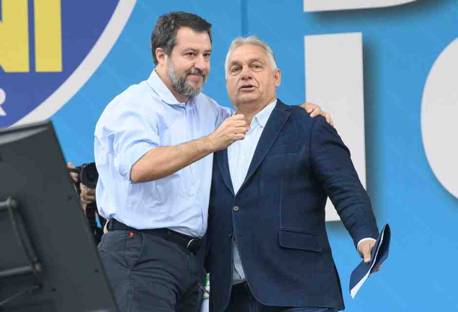 Orbán premia Salvini