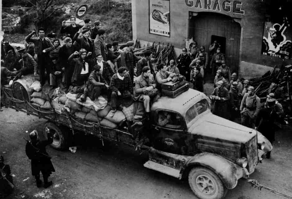 Guerra civile spagnola (foto Olycom)