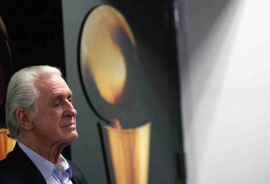 Pat Riley (foto Ap, via LaPresse)
