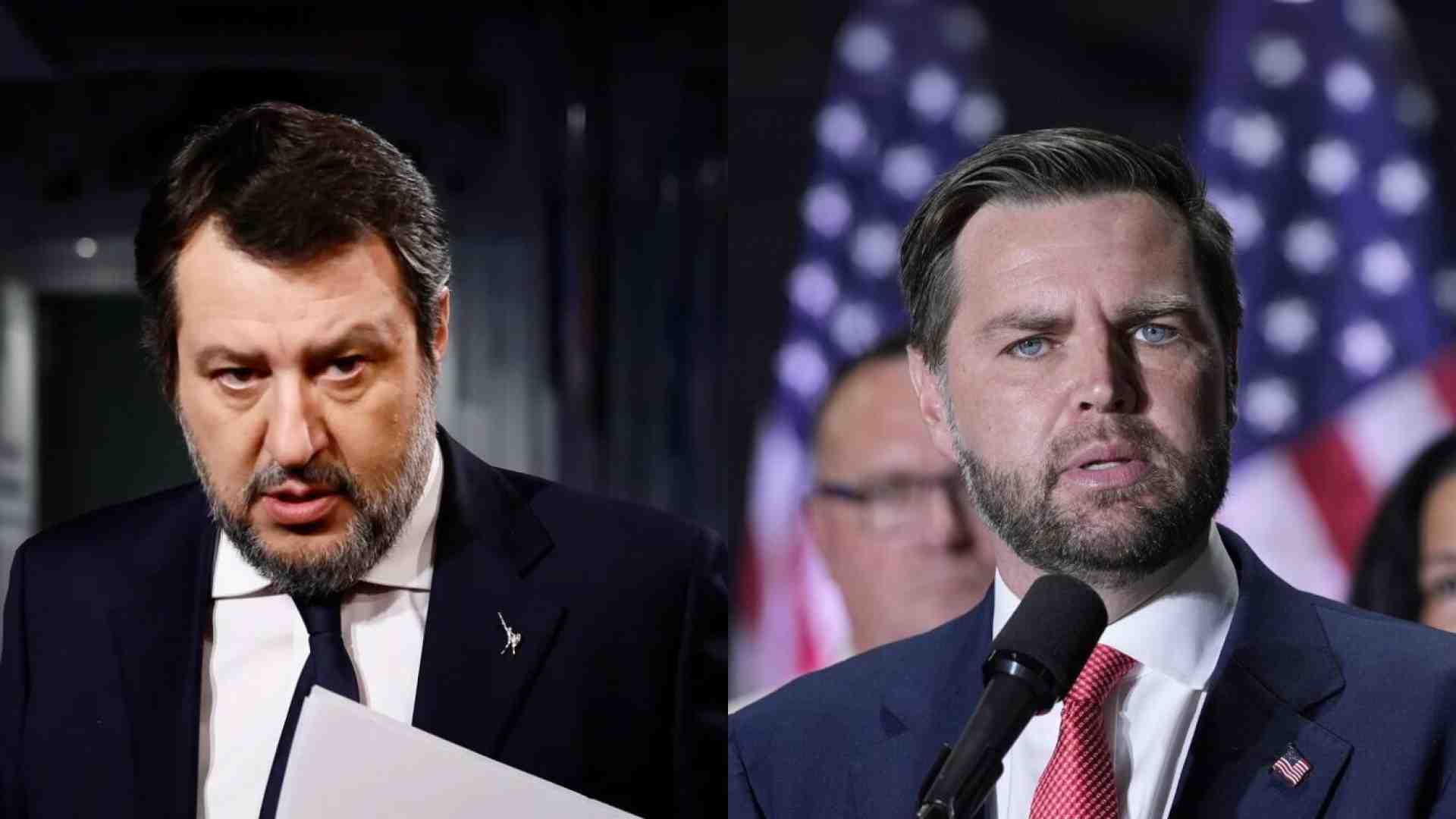 Immagine di Salvini sente Vance e annuncia una missione negli Stati Uniti