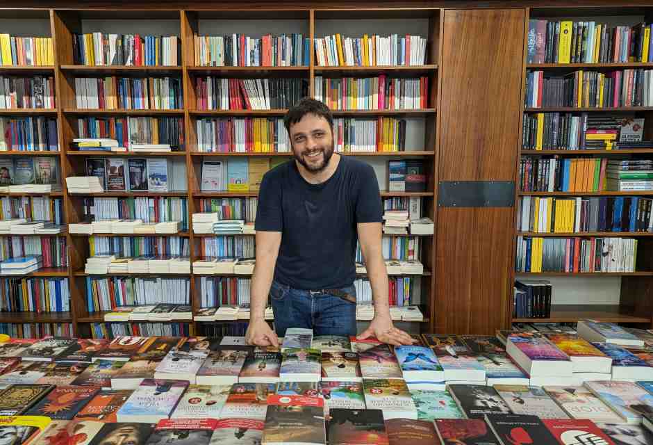 Marcello Landi: “A un libraio felice la crisi non fa paura”