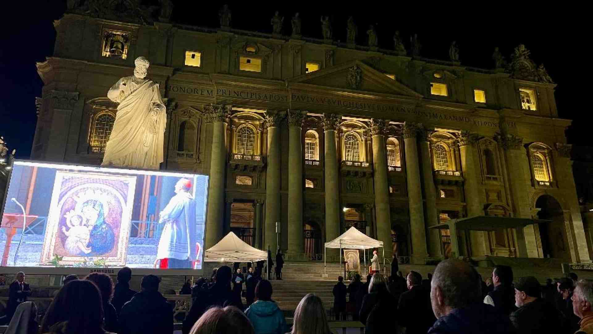 Immagine di Il “popolo del Rosario” in San Pietro: c'era apprensione, ora siamo grati