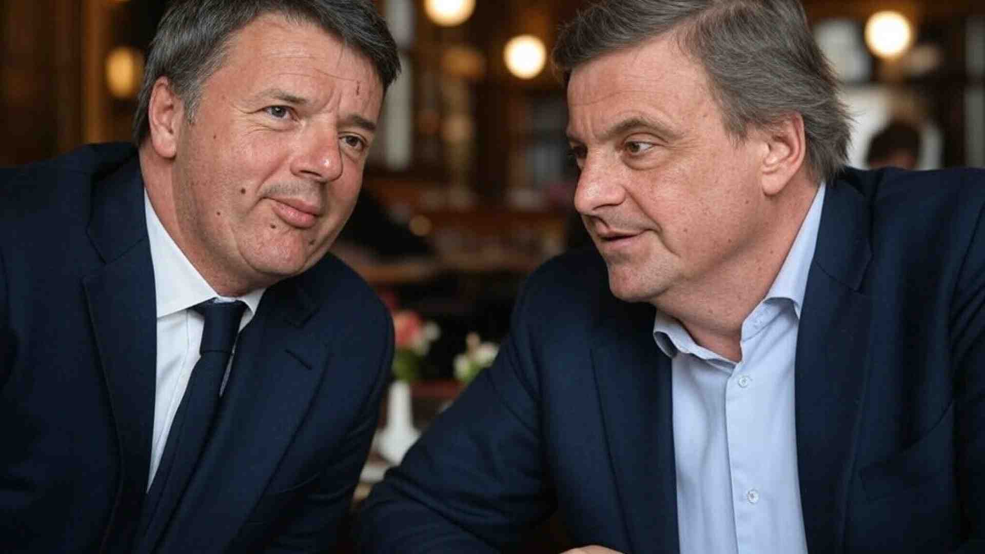 Immagine di Carteggio segreto tra Renzi e Calenda: il ritorno degli amanti separati. Una fiction