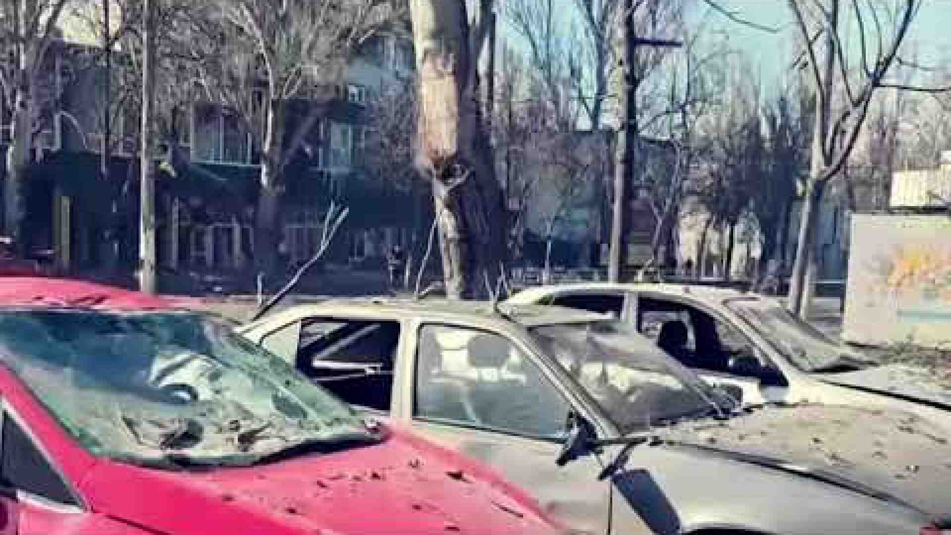 Immagine di Bombe russe sul negoziato. Il video choc sui droni