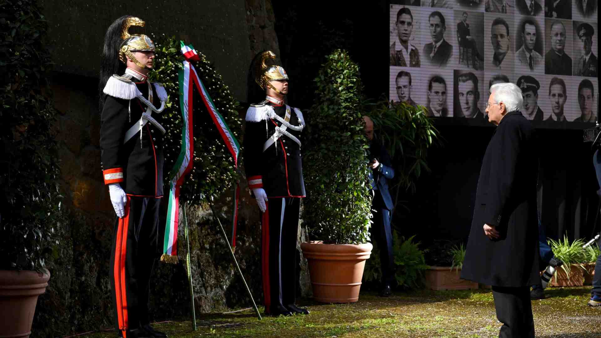 Immagine di Commemorazione delle Fosse Ardeatine: Mattarella ricorda le 335 vittime