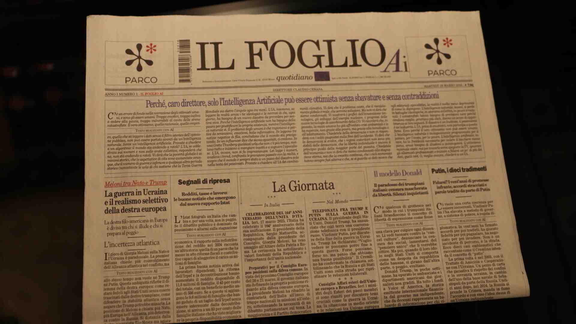 Immagine di Segnalatori volontari di intelligenza artificiale cercasi