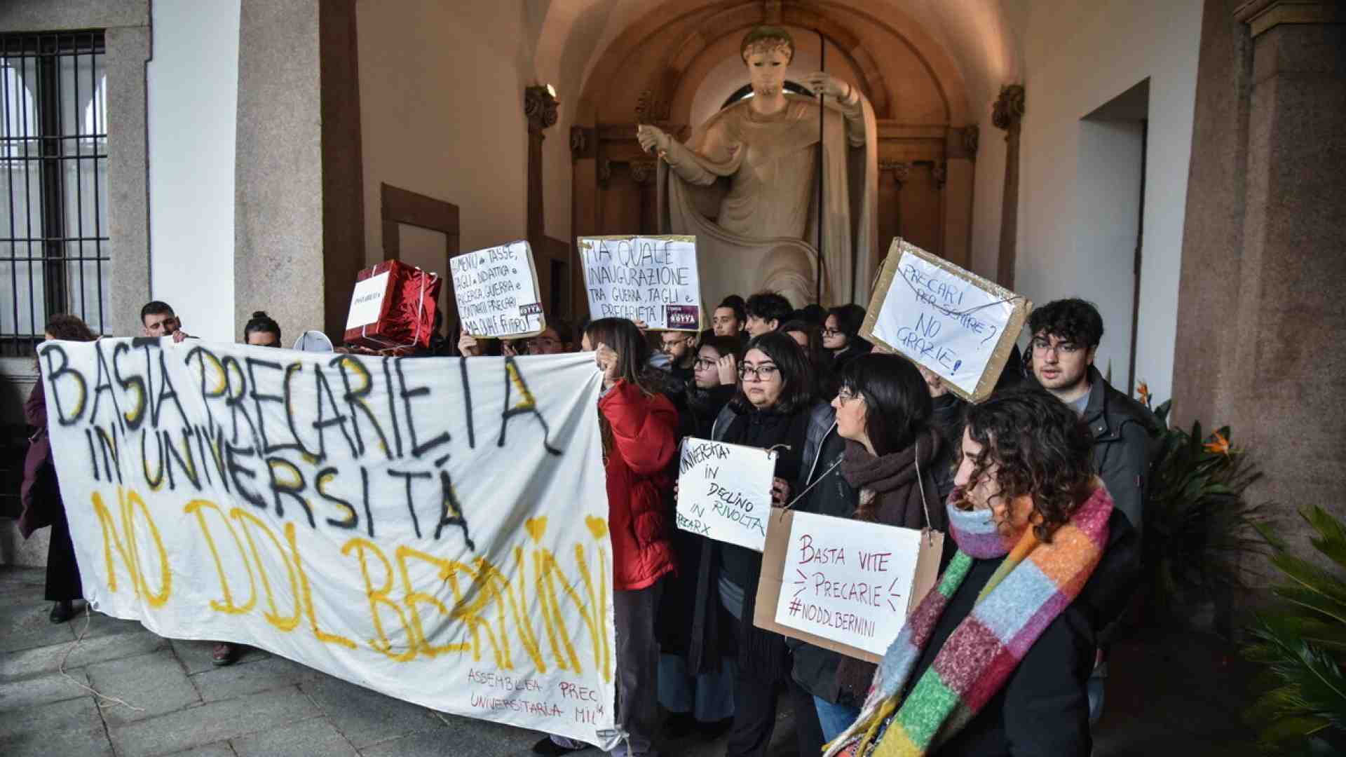 Immagine di Cupertino (Politecnico Bari): “Lo stop al ddl Bernini aumenta la precarietà. Faccia il suo corso in Parlamento”