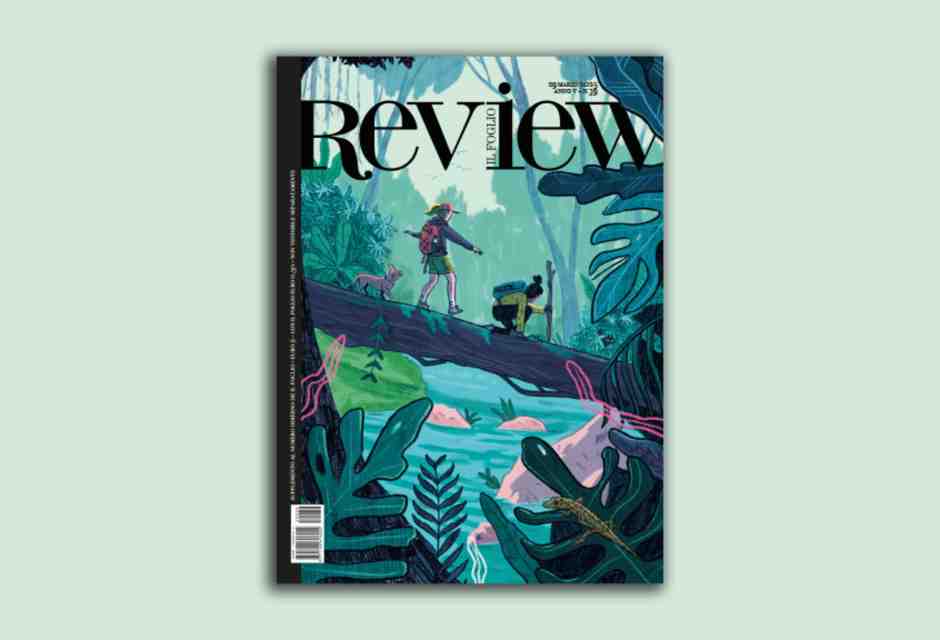 La copertina del Foglio Review raccontata da Veronica Carratello