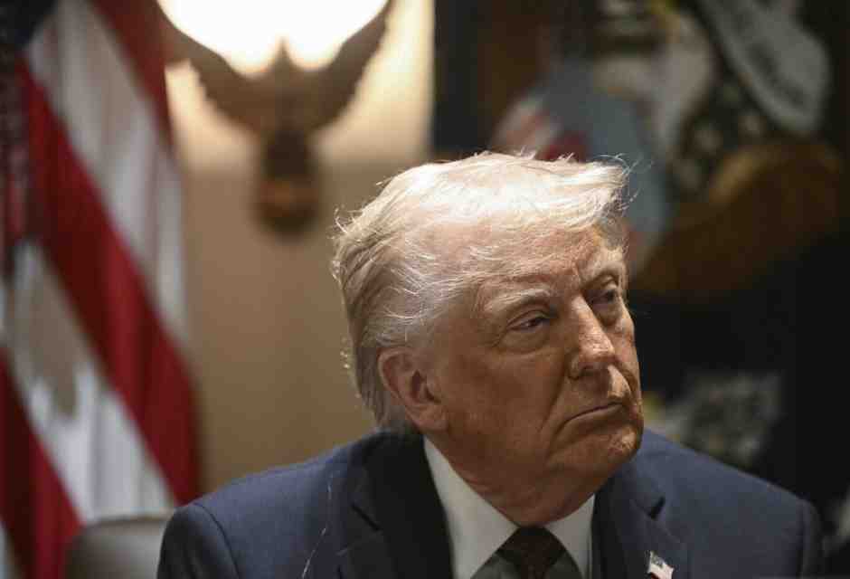 Donald Trump (foto Ap, via LaPresse)