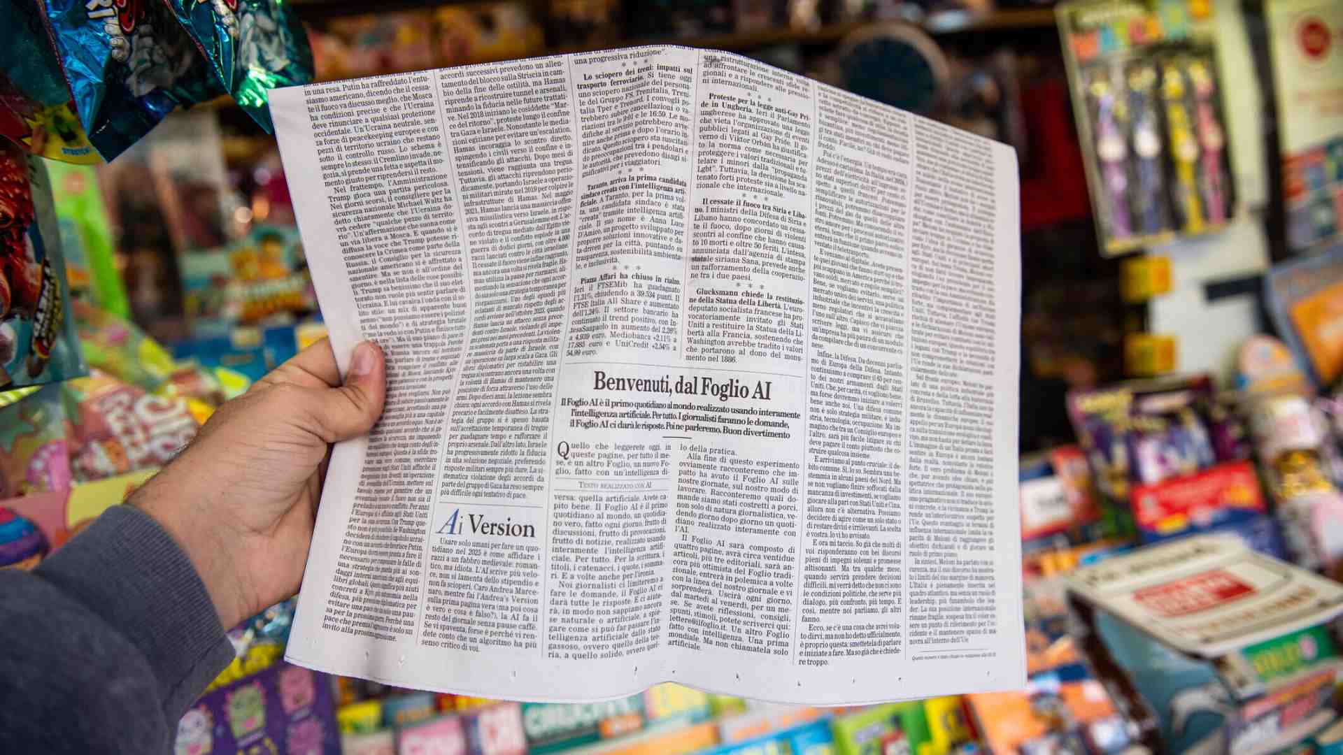 Immagine di No ink, no paper, no AI party