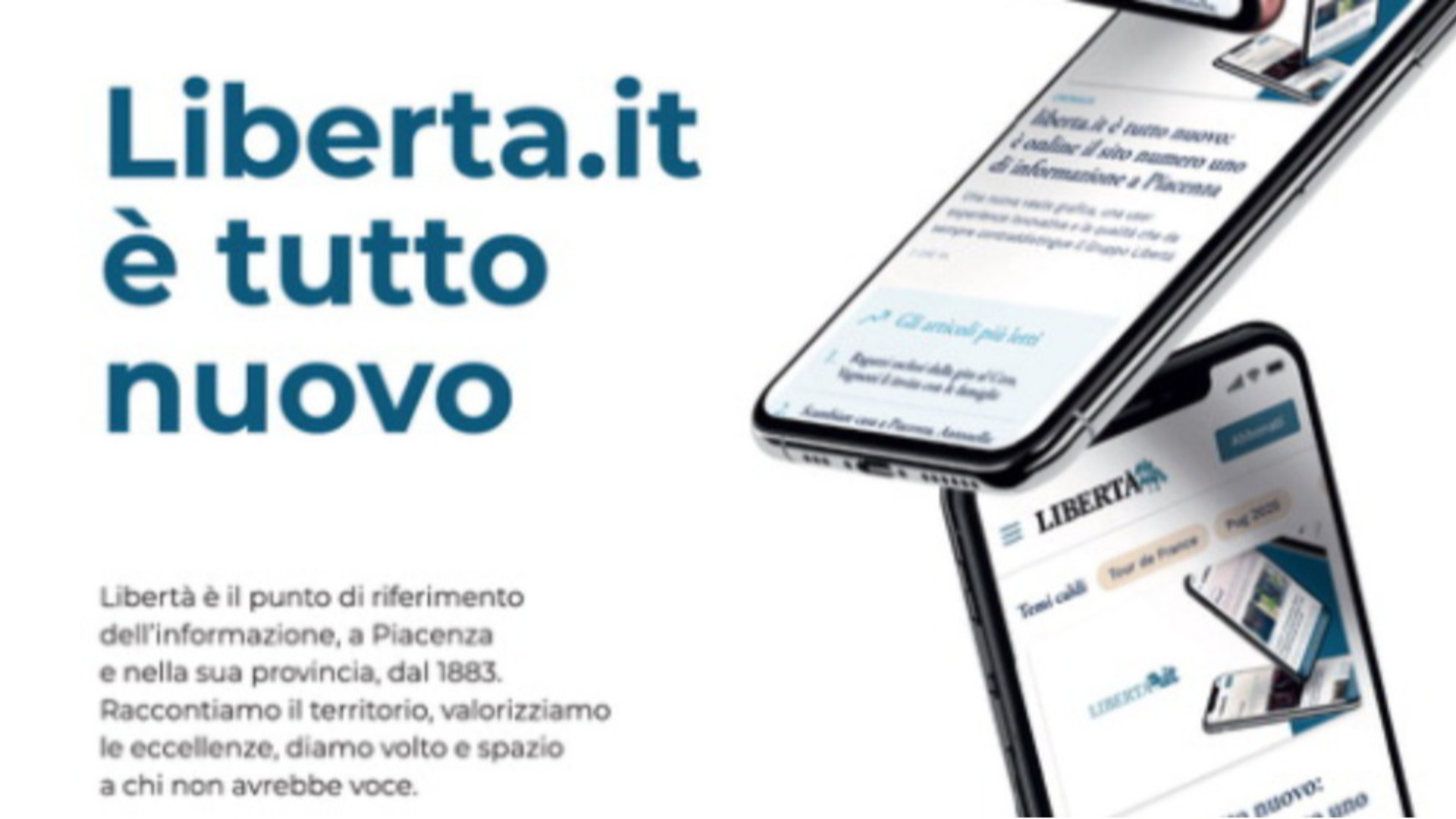 Immagine di Liberta.it si rinnova: da oggi un sito moderno e accessibile
