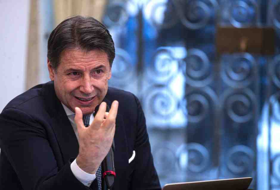Giuseppe Conte (Ansa)