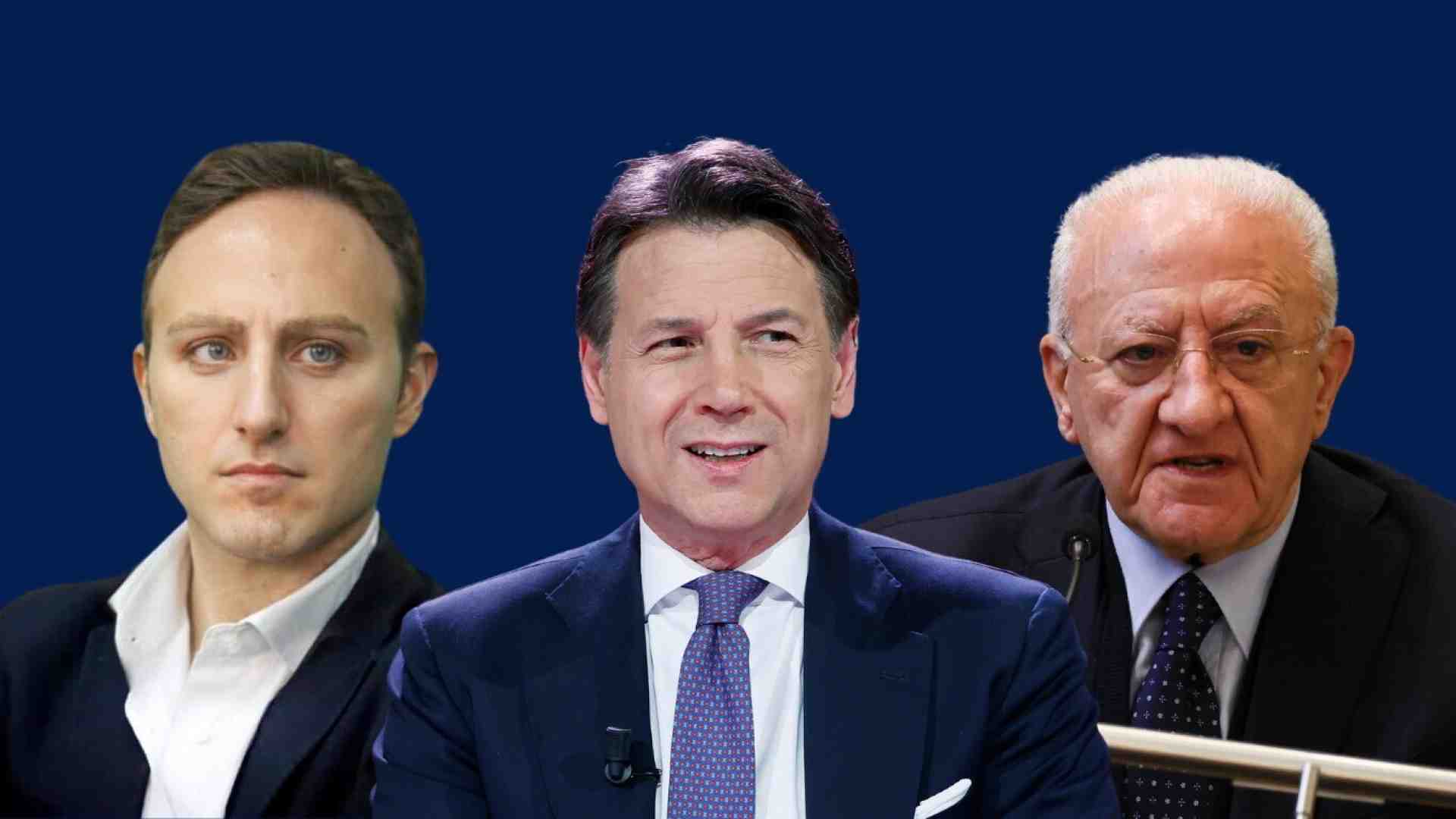 Immagine di De Luca apre a Conte e manda suo figlio Piero a pranzo con lui