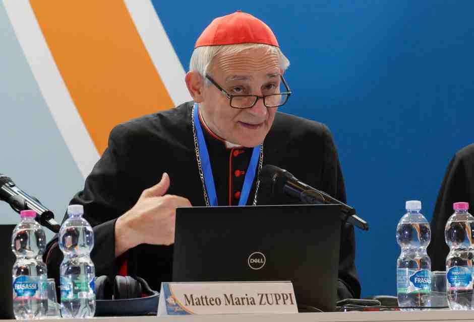 Matteo Zuppi (Ansa)