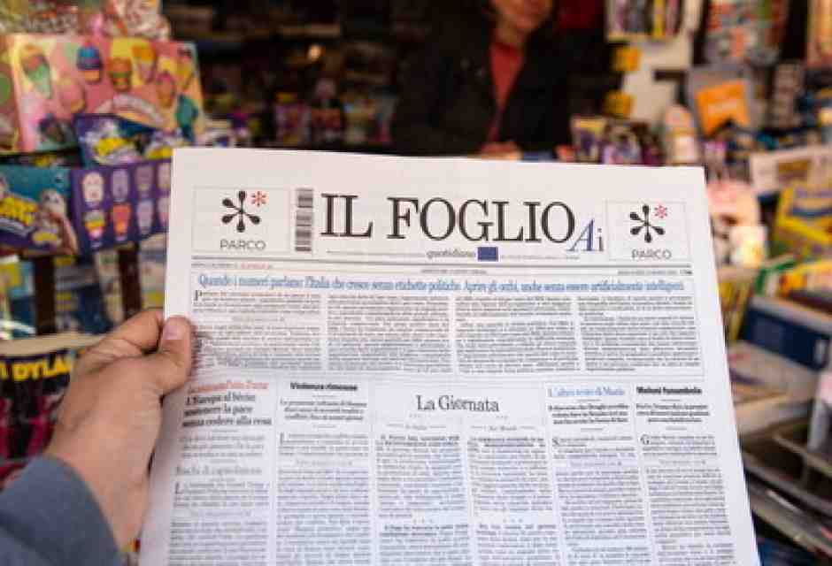 A proposito del Foglio AI