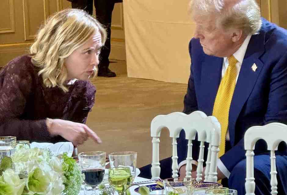 Giorgia Meloni e Donald Trump (Ansa)