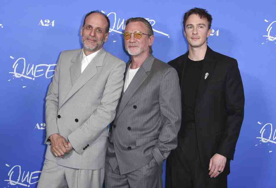 Luca Guadagnino, Daniel Craig e Drew Starkey 