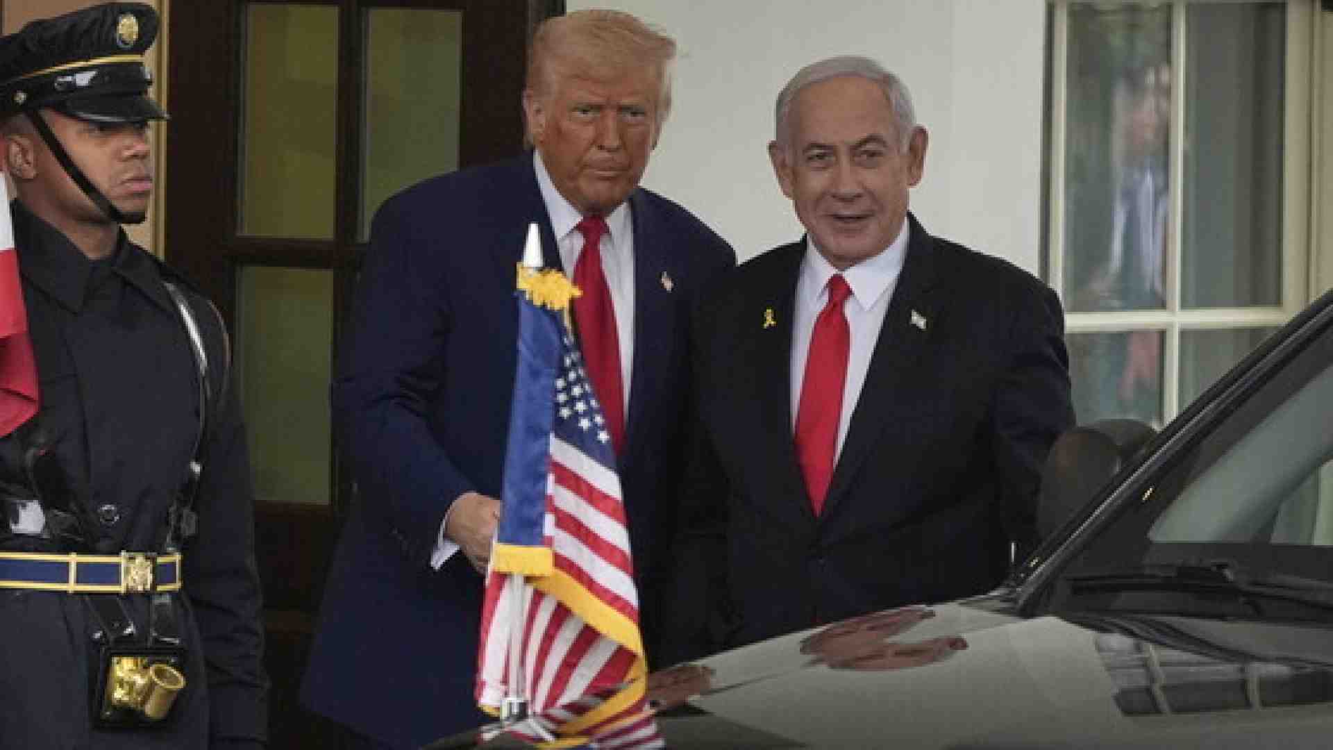 Immagine di Netanyahu incontra di nuovo Trump a Washington
